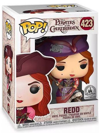 Figurine Funko Pop Pirates des Caraïbes [Disney] #423 Redd - Métallique