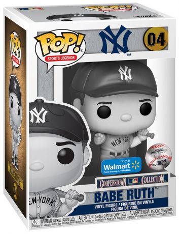 Figurine Funko Pop Légendes Sportives  #04 Babe Ruth Noir et Blanc