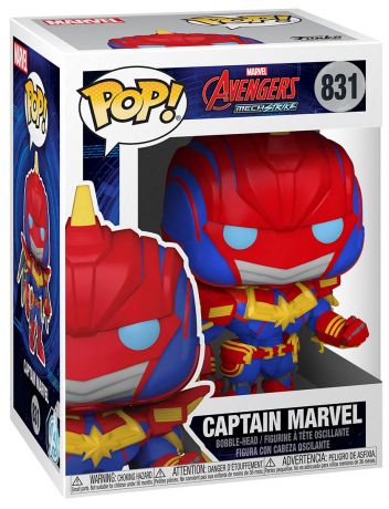 Figurine Funko Pop Marvel : Avengers Mech Strike #831 Captain Marvel