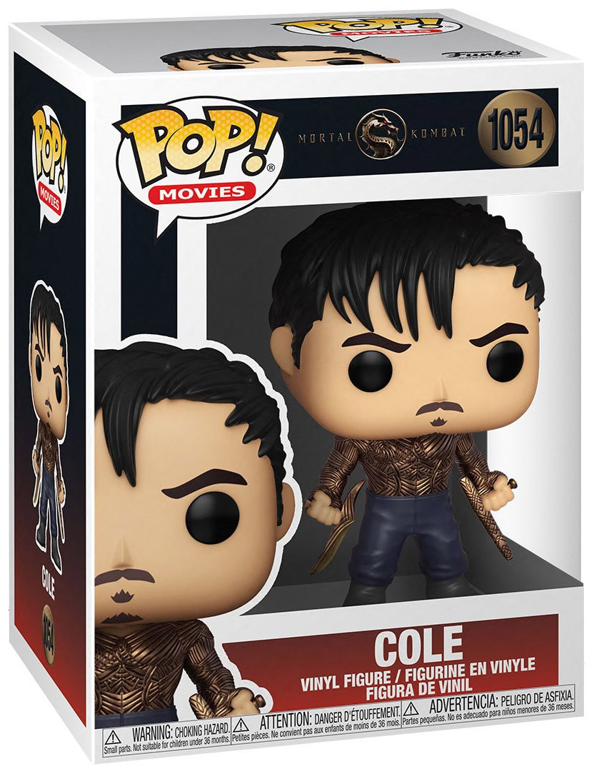 Funko POP! Movies: Mortal Kombat – Cole Young Vinyl-Figur Mit Pop-Box-Schutzhülle