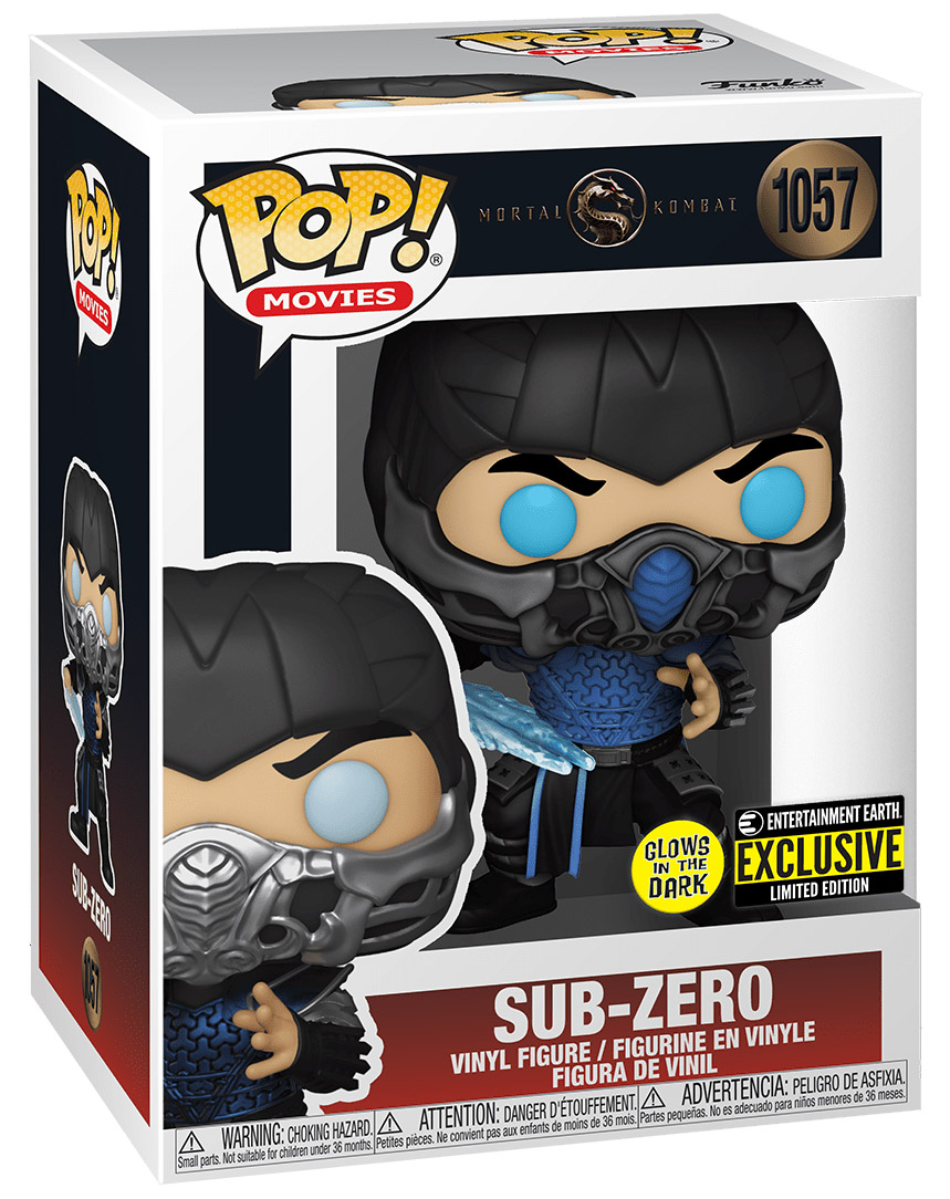 Figurine Pop  Mortal Kombat 1057 pas  ch re Sub Zero 