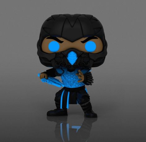 Figurine Funko Pop Mortal Kombat #1057 Sub-Zero - Glow in the Dark 