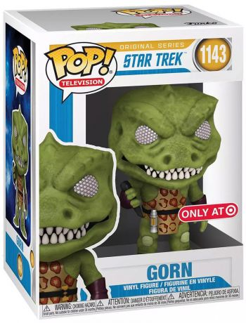 Figurine Funko Pop Star Trek #1143 Gorn avec arme