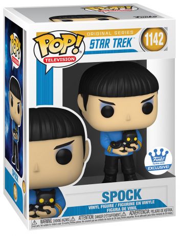 Figurine Funko Pop Star Trek #1142 Spock avec chat