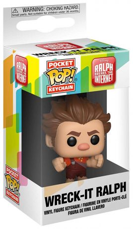 Figurine Funko Pop Ralph 2.0 [Disney] Ralph La Casse - Porte-clés