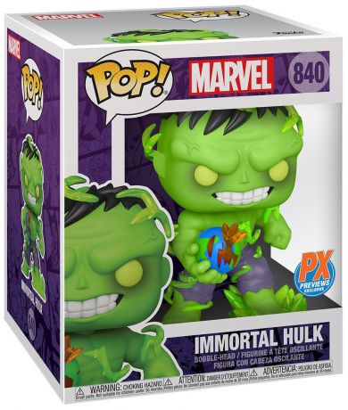 Figurine Funko Pop Marvel Comics #840 Immortal Hulk - 15 cm