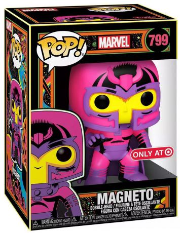 Figurine Funko Pop Marvel Comics #799 Magneto - Black Light