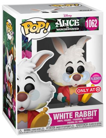 Figurine Funko Pop Alice au Pays des Merveilles [Disney] #1062 Lapin blanc avec montre - Flocked