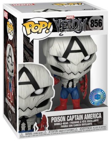 Figurine Funko Pop Venom [Marvel] #856 Poison Captain America