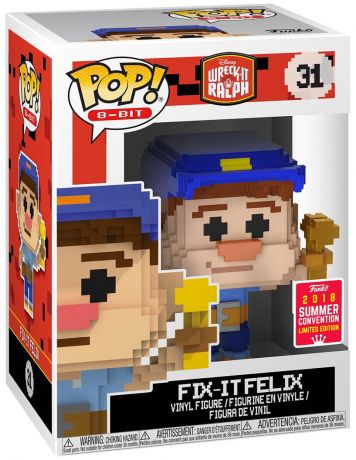 Figurine Funko Pop Ralph 2.0 [Disney] #31 Félix Fixe Jr. - 8-Bit