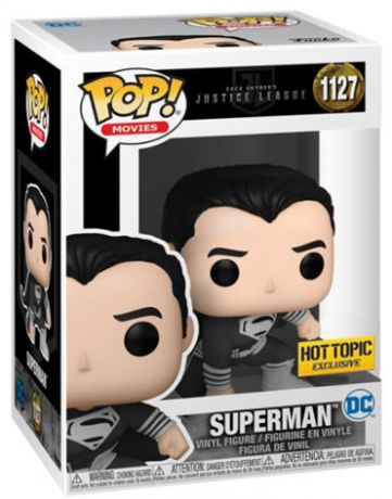 Figurine Funko Pop Zack Snyder's Justice League #1127 Costume noir Superman