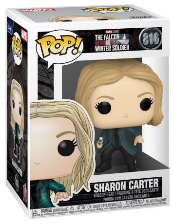 Figurine Funko Pop Falcon et le Soldat de l'Hiver #816 Sharon Carter