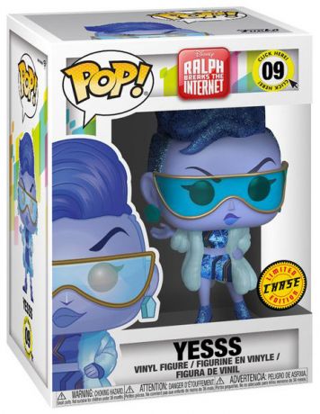 Figurine Funko Pop Ralph 2.0 [Disney] #09 Yesss - Metallic [Chase]