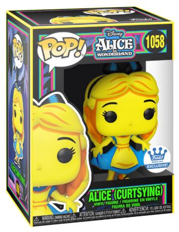 Figurine Funko Pop Alice au Pays des Merveilles [Disney] #1058 Alice - Black Light