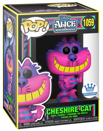 Figurine Funko Pop Alice au Pays des Merveilles [Disney] #1059 Chat du Cheshire - Black Light