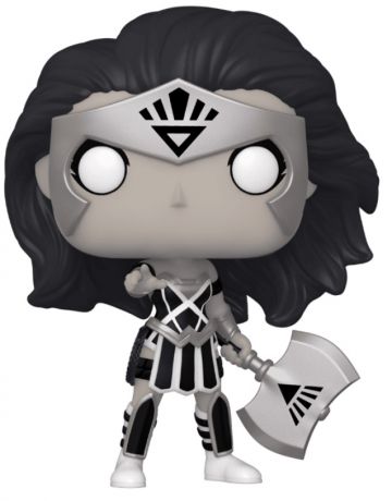 Figurine Funko Pop Wonder Woman 80 ans #393 Wonder Woman Black Lantern - Glow In The Dark
