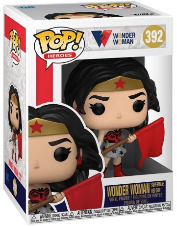 Figurine Funko Pop Wonder Woman 80 ans #392 Wonder Woman Superman Red Son