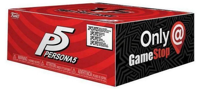 Figurine Funko Pop Persona 5  Persona 5 Collector Box