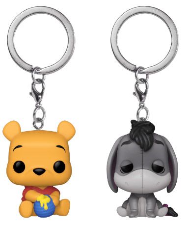 Figurine Funko Pop Winnie l'Ourson [Disney] Winnie l'Ourson et Bourriquet - Porte clés pack