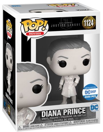 Figurine Funko Pop Zack Snyder's Justice League #1124 Diana avec flèche - Metallique