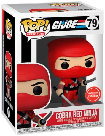 Figurine Funko Pop Hasbro #79 Cobra Ninja Rouge (G.I.Joe)