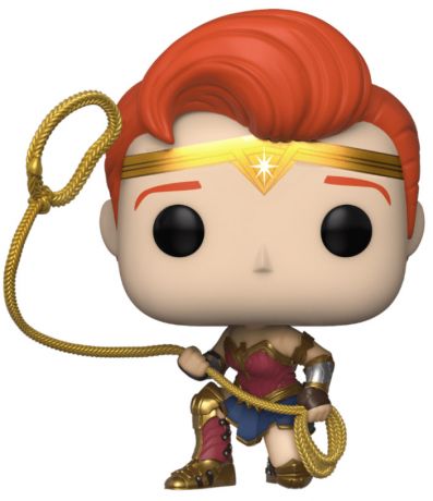Figurine Funko Pop Conan O'Brien #31 Conan O'Brian en Wonder Woman