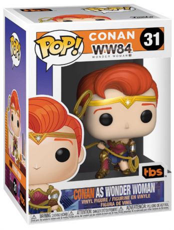 Figurine Funko Pop Conan O'Brien #31 Conan O'Brian en Wonder Woman