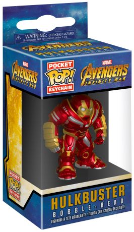 Figurine Funko Pop Avengers : Infinity War [Marvel] Hulkbuster - Porte-clés