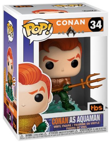 Figurine Funko Pop Conan O'Brien #34 Conan O'Brian en Aquaman
