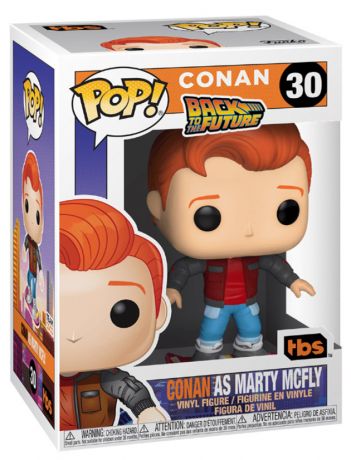 Figurine Funko Pop Conan O'Brien #30 Conan O'Brien en Marty McFly