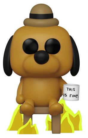 Figurine Funko Pop Célébrités #56 This is Fine Dog