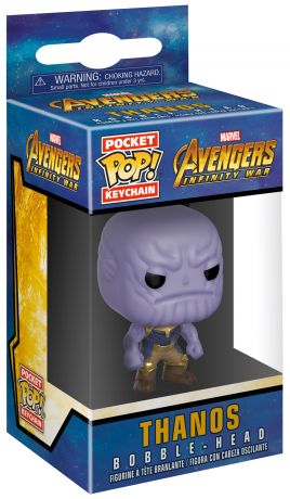 Figurine Funko Pop Avengers : Infinity War [Marvel] Thanos - Porte-clés