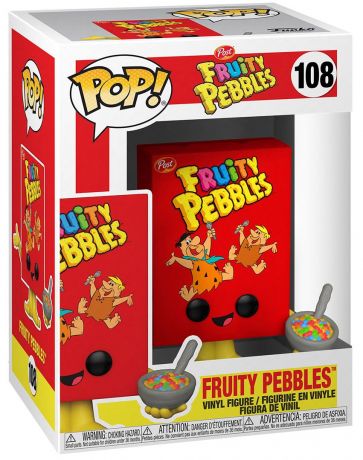 Figurine Funko Pop Icônes de Pub #108 Fruity Pebbles Cereal Box