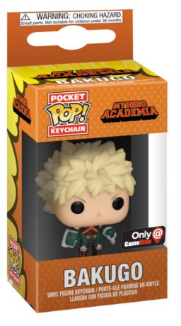 Figurine Funko Pop My Hero Academia Bakugo - Porte clés