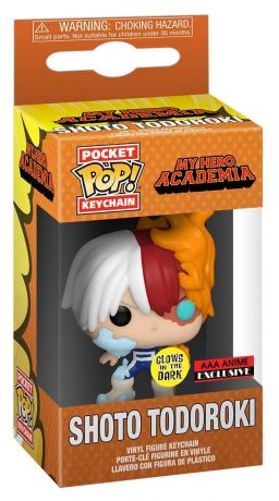 Figurine Funko Pop My Hero Academia Todoroki Glow in the Dark - Porte clés