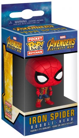 Figurine Funko Pop Avengers : Infinity War [Marvel] Iron Spider - Porte-clés