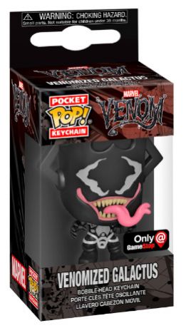 Figurine Funko Pop Venom [Marvel] Galactus vénomisé Métallique - Porte clés