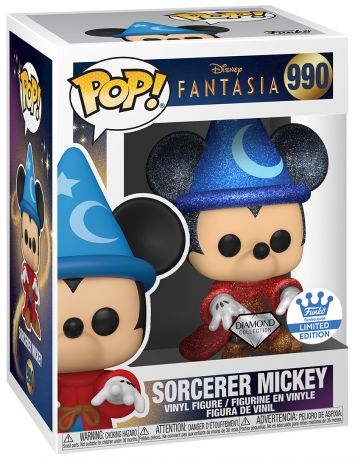 Figurine Funko Pop Fantasia [Disney] #990 Sorcier Mickey - Diamant 