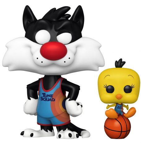 Figurine Funko Pop Space Jam : Nouvelle ère #1087 Sylvestre et Titi