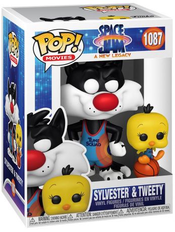 Figurine Funko Pop Space Jam : Nouvelle ère #1087 Sylvestre et Titi