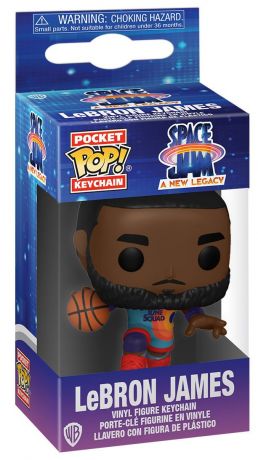 Figurine Funko Pop Space Jam : Nouvelle ère LeBron James - Porte clés