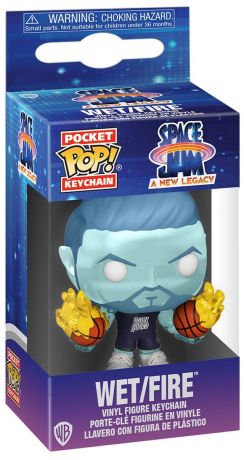 Figurine Funko Pop Space Jam : Nouvelle ère Wet / Fire - Porte clés