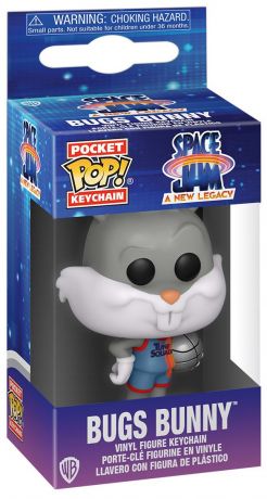 Figurine Funko Pop Space Jam : Nouvelle ère Bugs Bunny - Porte clés