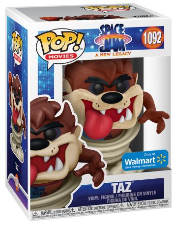 Figurine Funko Pop Space Jam : Nouvelle ère #1092 Taz - Flocked