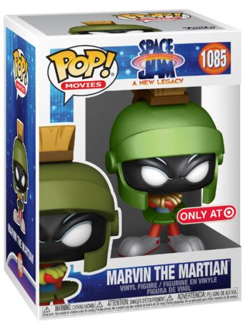 Figurine Funko Pop Space Jam : Nouvelle ère #1085 Marvin le Martien - Métallique