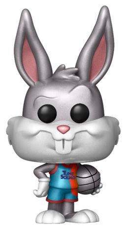 Figurine Funko Pop Space Jam : Nouvelle ère Bugs Bunny Pocket - Métallique 