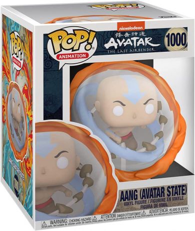 Figurine Funko Pop Avatar: le dernier maître de l'air #1000 Aang L'état d'Avatar - 15 cm