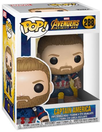 Figurine Funko Pop Avengers : Infinity War [Marvel] #288 Captain America