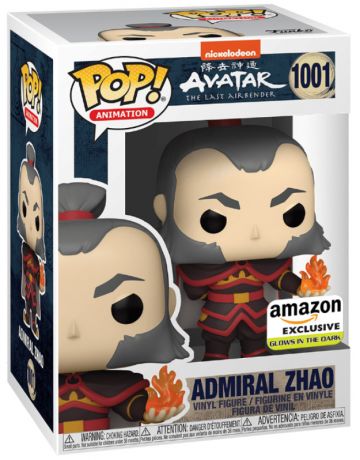 Figurine Funko Pop Avatar: le dernier maître de l'air #1001 Amiral Zhao - Glow in the Dark