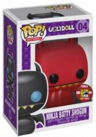 Figurine Funko Pop UglyDolls #04 Ninja Batty Shogun - Rouge